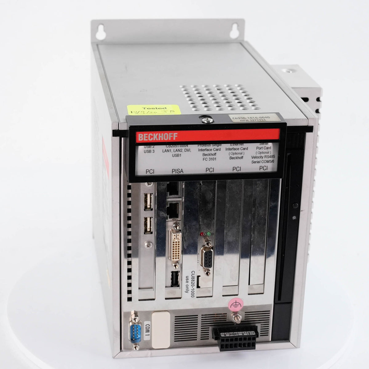 Beckhoff C6350-1016-0040 Industrial PC Core i7 2.1GHz CU8820-1000 C635010160040