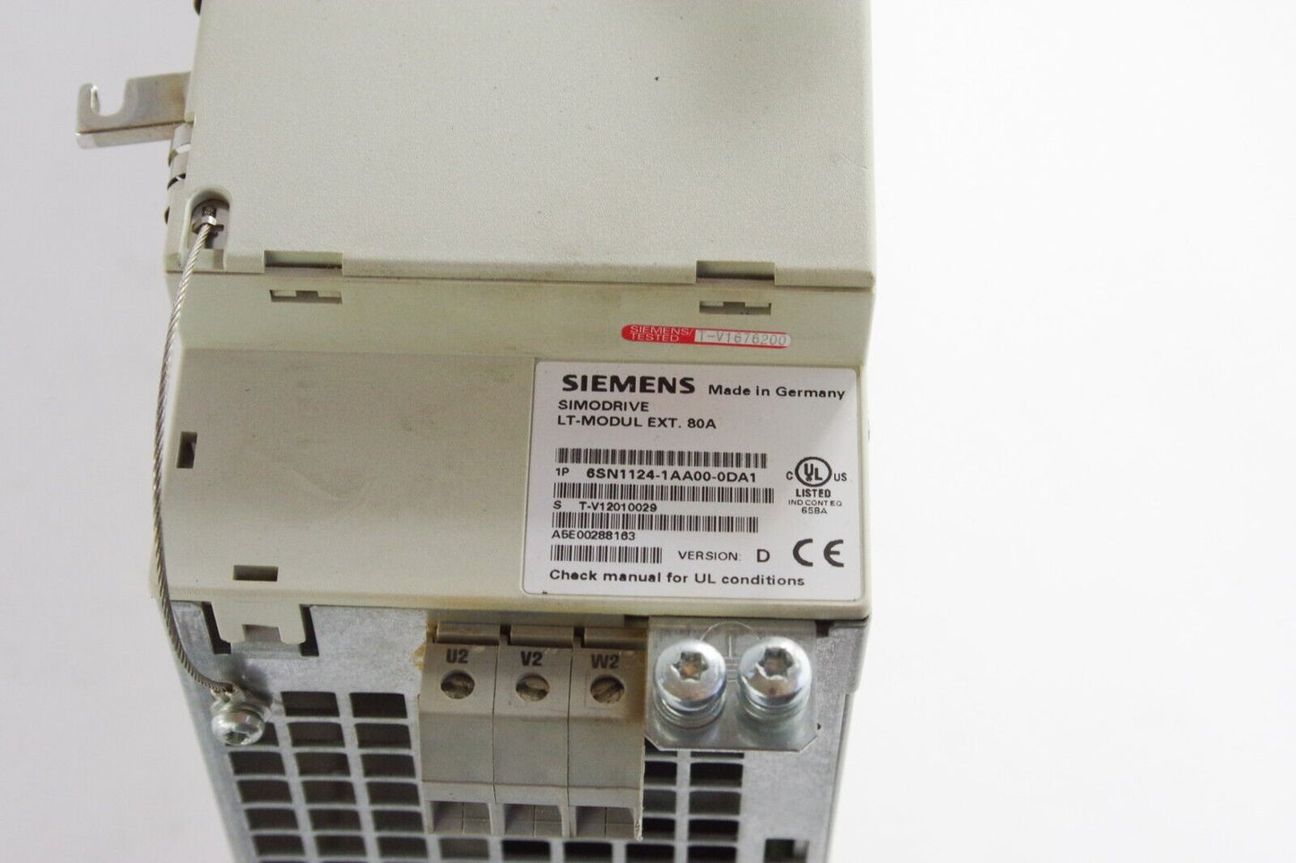 Siemens 6SN1124-1AA00-0DA1 / 6SN1 124-1AA00-0DA1 Power Module Simodrive 611