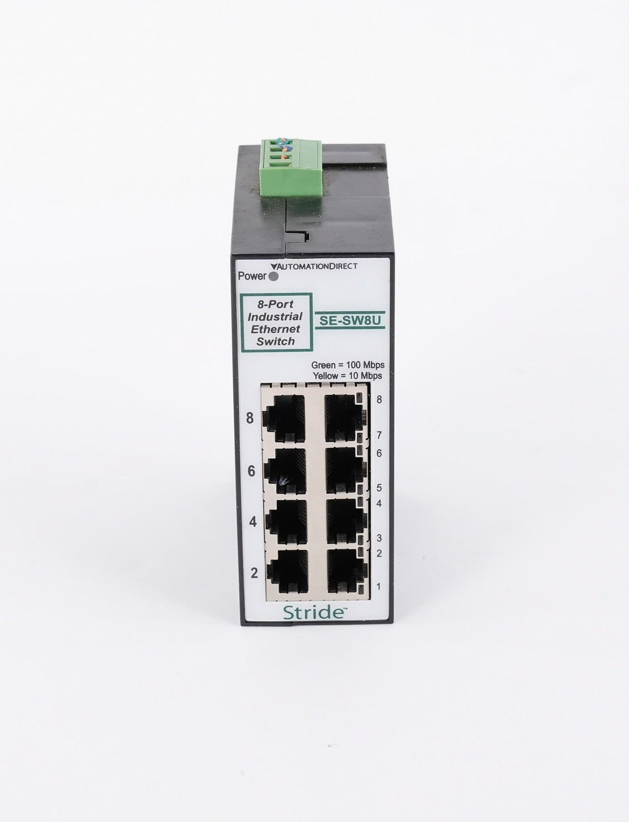 AutomationDirect Stride SE-SW8U 8-Port Industrial Ethernet Switch SESW8U