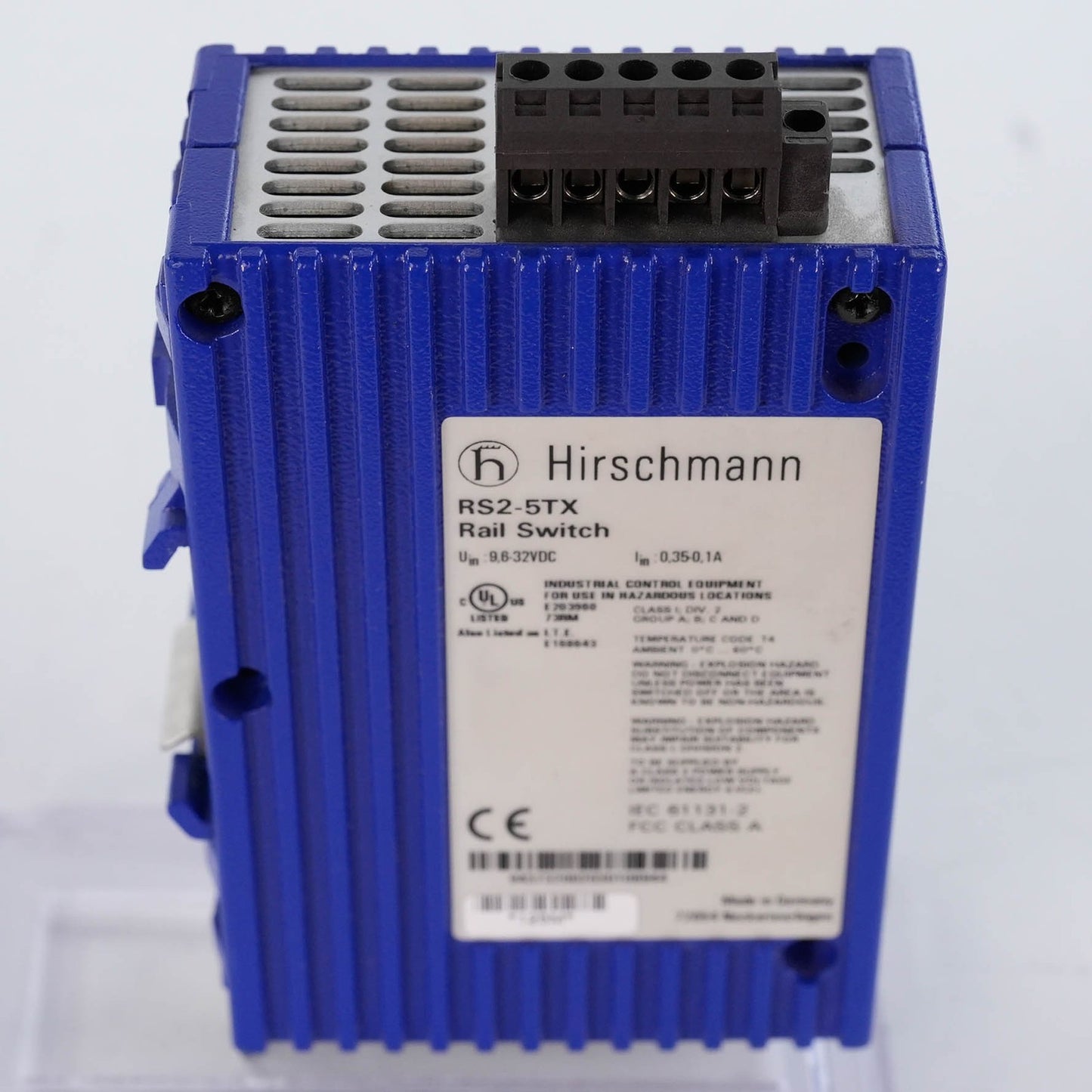 Hirschmann RS2-5TX Industrial Ethernet Switch 5-Port 10/100BASE-TX RJ45 24VDC RS