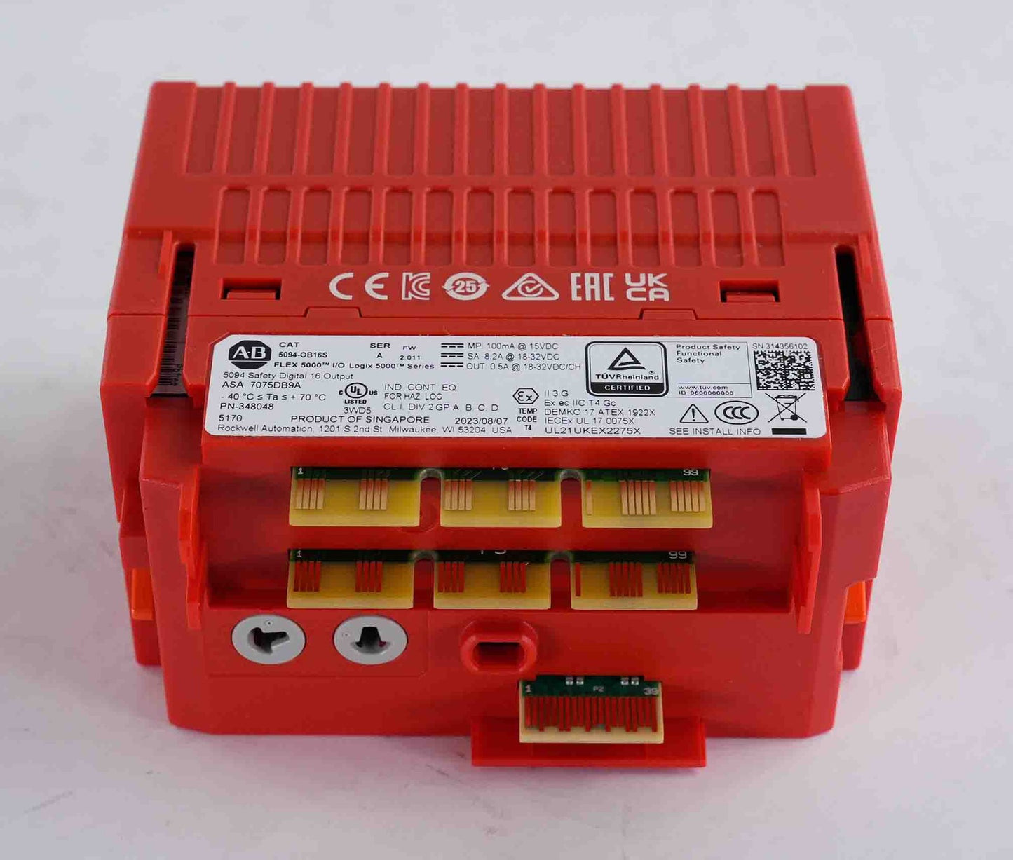 Allen Bradley 5094-OB16S /A Flex 5000 16-Point Digital Output Module - Open Box
