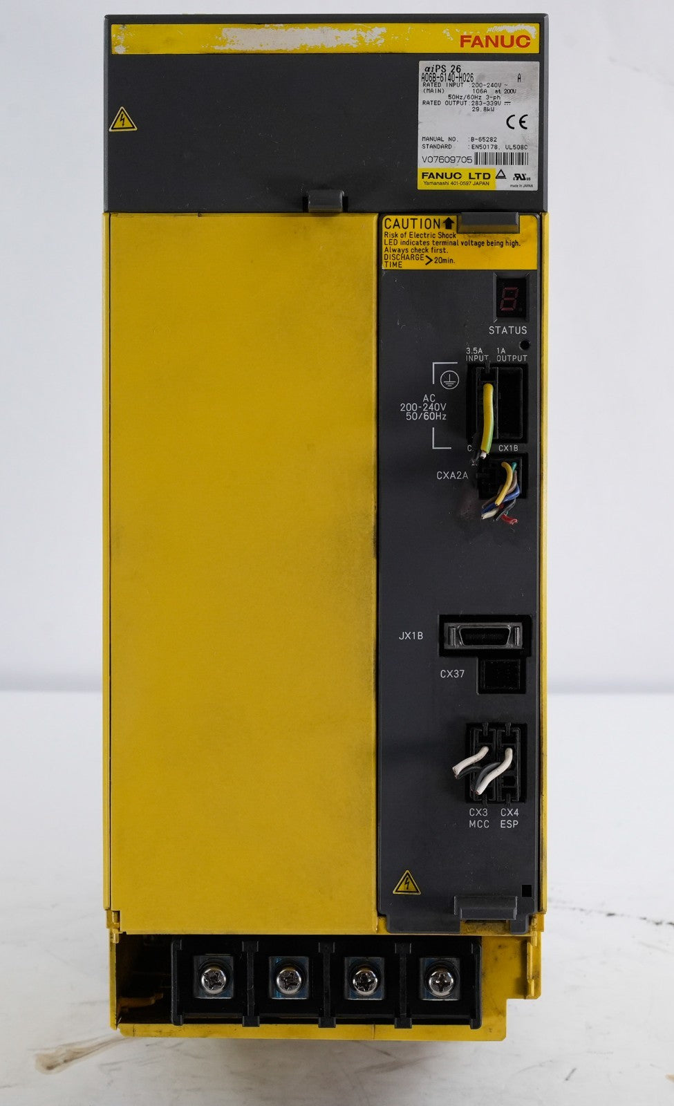 Fanuc aiPS 26 A06B-6140-H026 A Servo Drive Amplifier Module 29.8kW + Warranty
