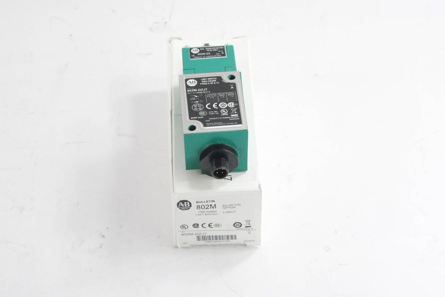 Allen-Bradley 802M-DZJ7 Limit Switch Ser A - Open Box