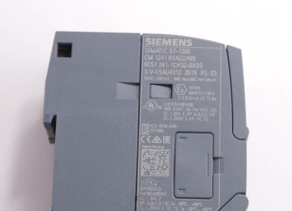 SIEMENS 6ES7 241-1CH32-0XB0 / 6ES72411CH320XB0 Simatic S7-1200