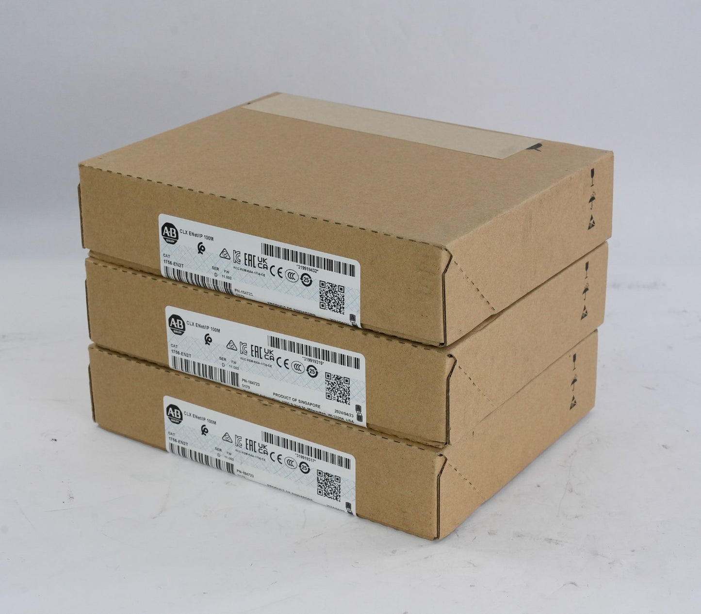 Allen Bradley 1756-EN2T /D FW 11.002 PLC Enet Module - 2024 Sealed Surplus