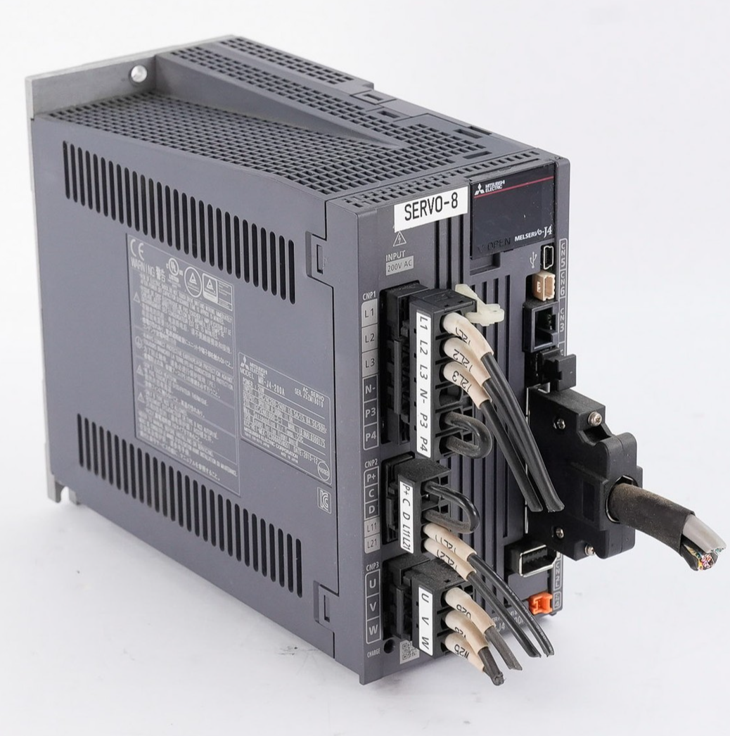 Mitsubishi Electric MR-J4-200A AC Servo Drive 2kW 3-Phase 200-240V MRJ4200A