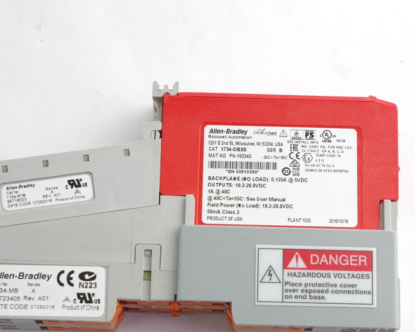 Allen Bradley 1734-OB8S /B 8-Channel Safety Digital Output Module