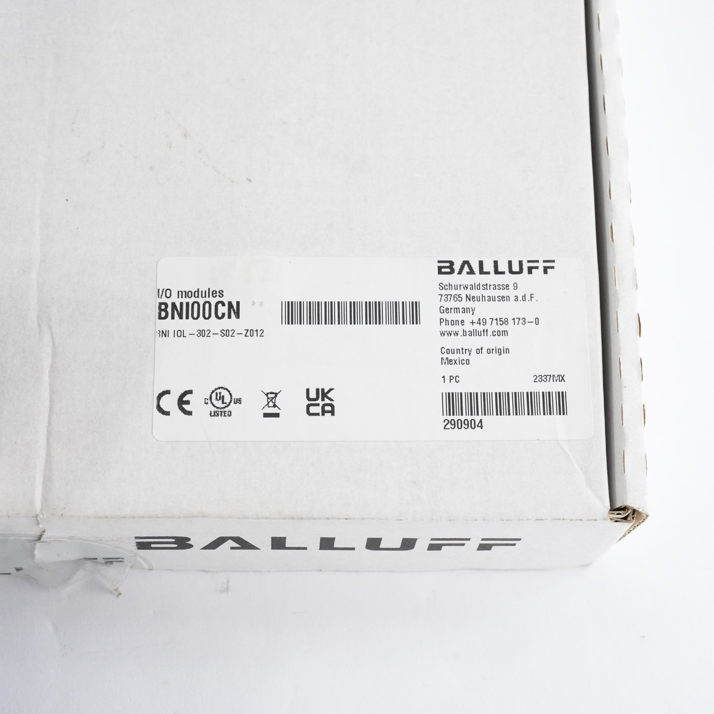 Balluff BNI00CN IO-Link Sensor/Actuator Hub BNI IOL-302-S02-Z012