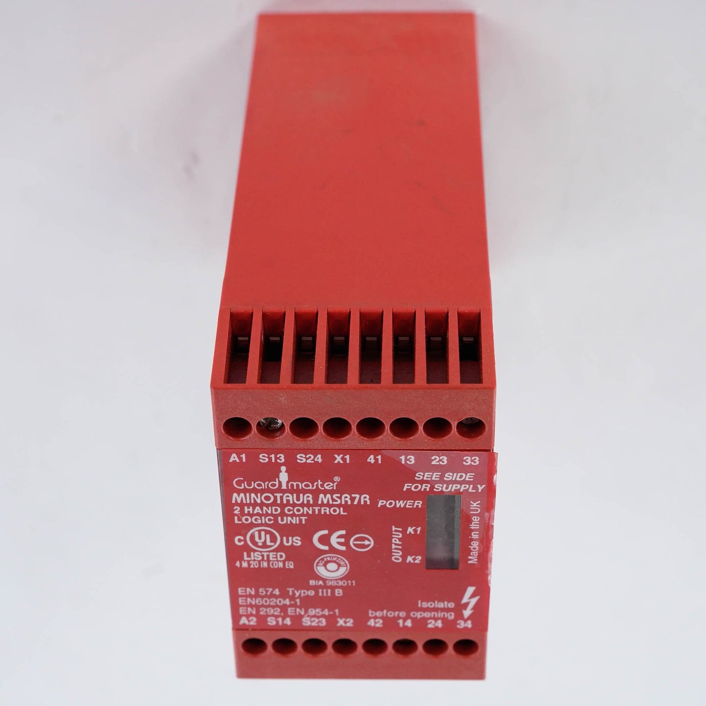Allen Bradley 440R-D23021 Ser A Guardmaster MSR7R Safety Relay 24V AC/DC