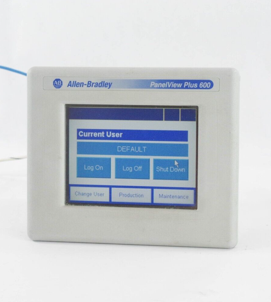 Allen Bradley 2711PC-T6C20D Panel View Plus Compact 600 Touch Ser D