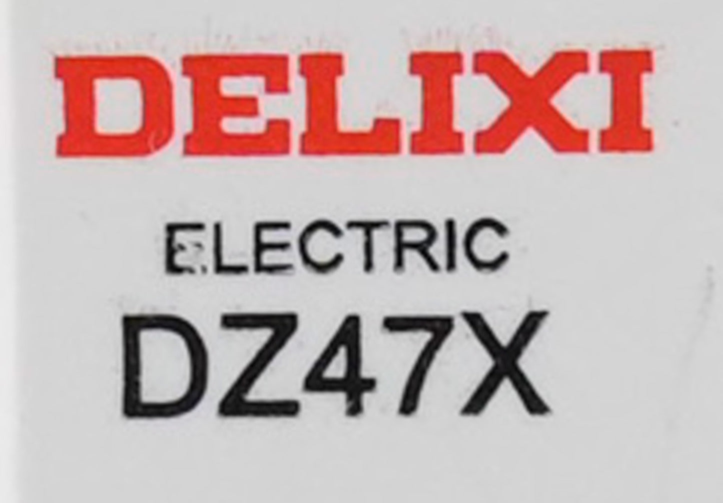 Delixi Electric DZ47X Guide Socket 10A/16A 250V 50Hz