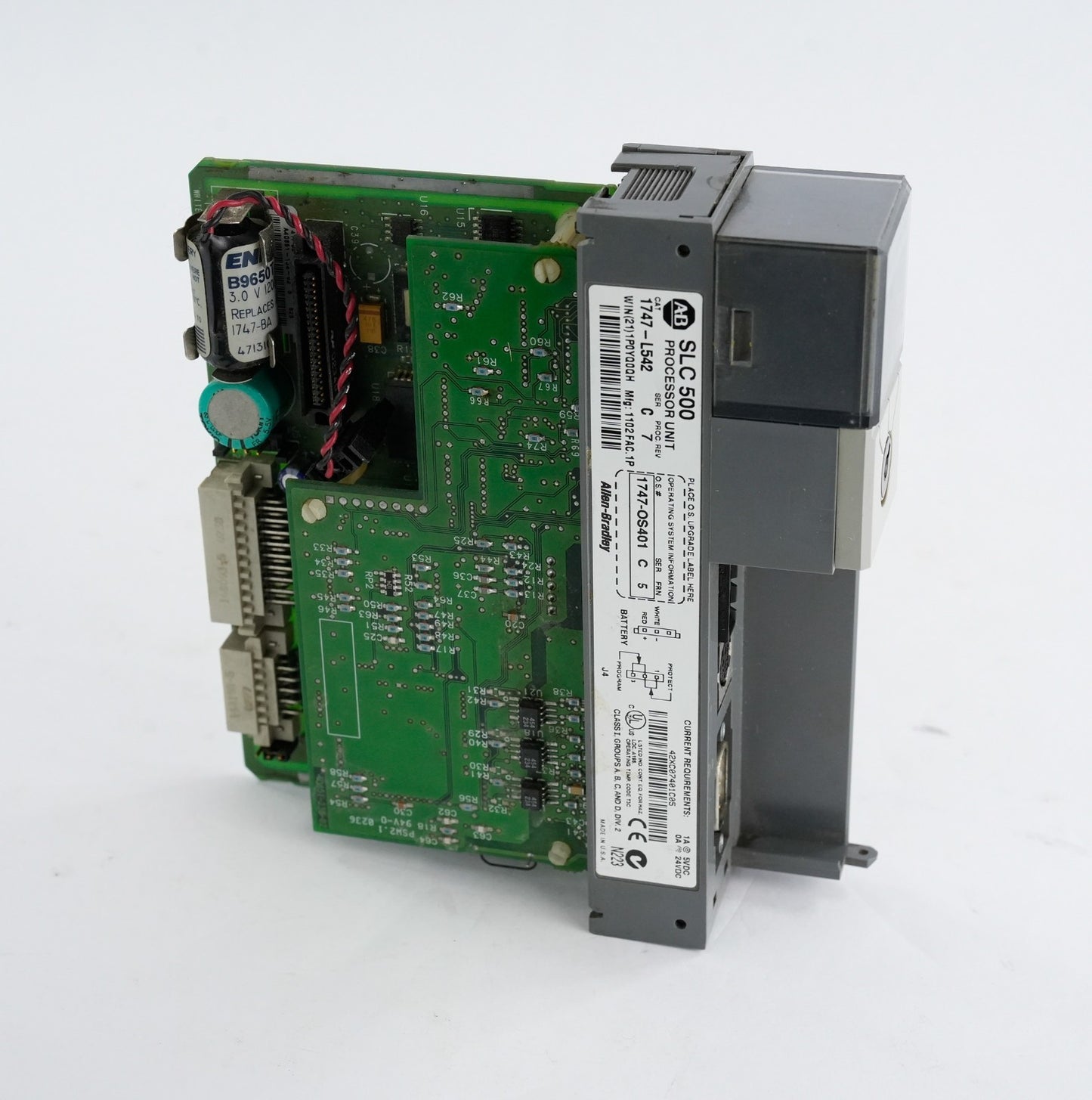 Allen Bradley 1747-L542 /C Processor Unit SLC500 Operating System 1747-OS401/C