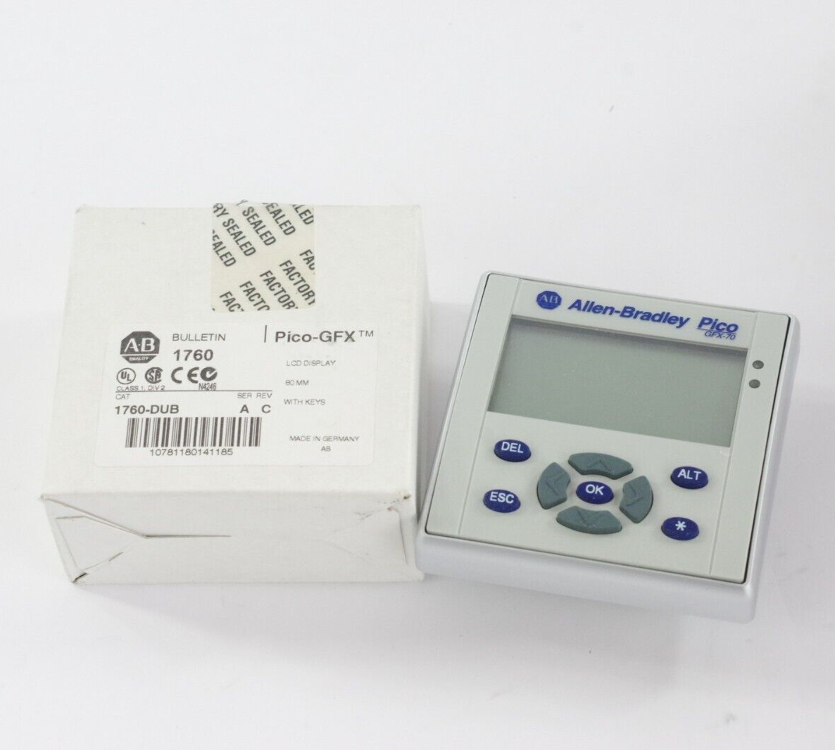 Allen Bradley 1760-DUB Ser A Pico GFX-70 LCD Display - Open Box