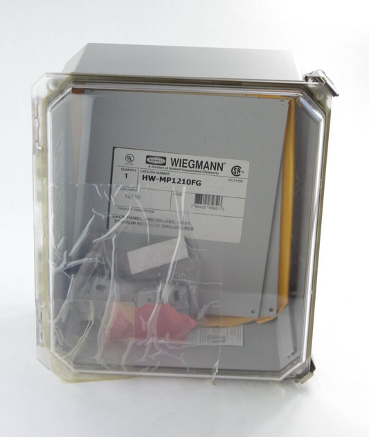 Hubbell Wiegmann HW-CC121006CHQR / HW-MP1210FG Standard Electrical Enclosure