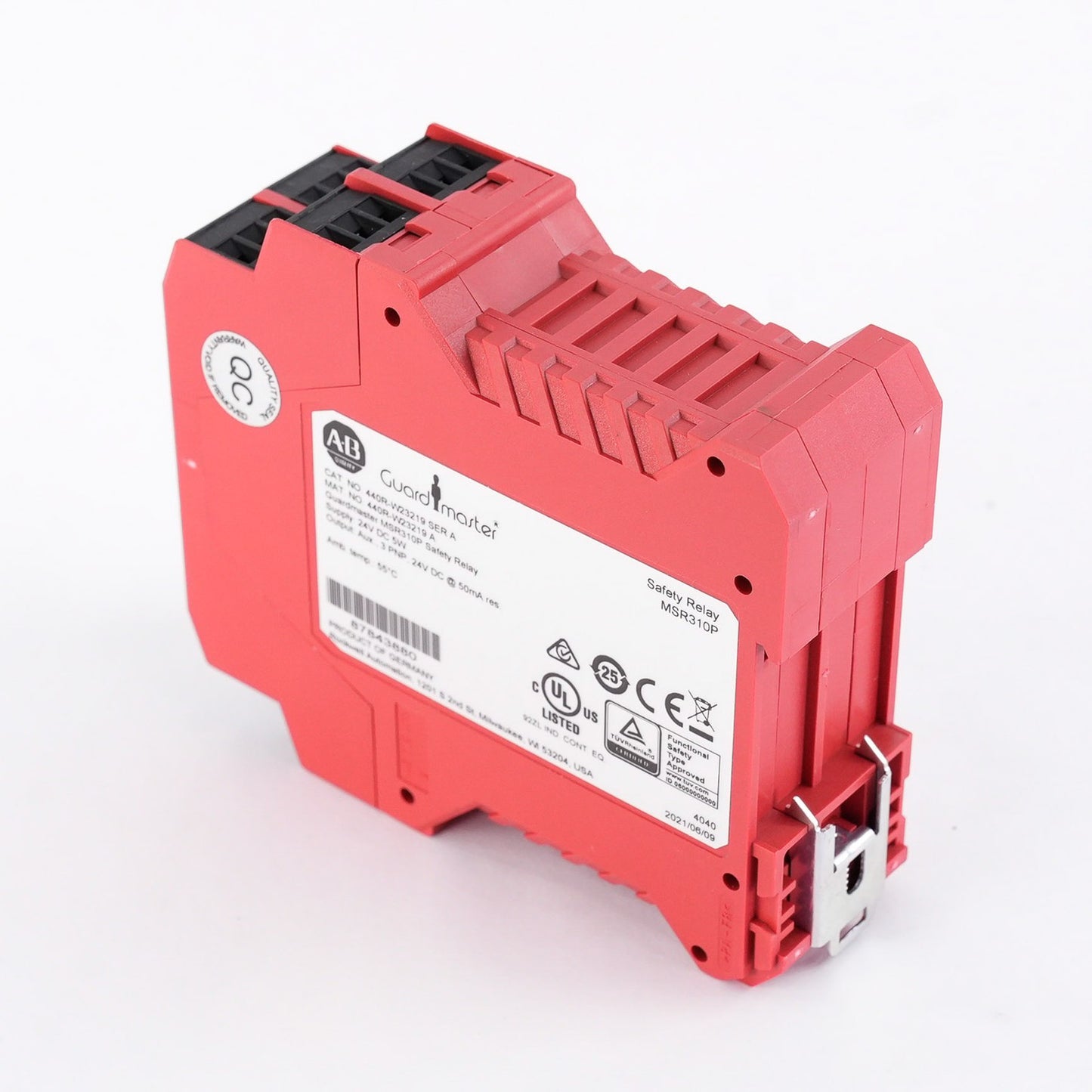 Allen Bradley 440R-W23219 Guardmaster MSR310P Safety Relay Without Original Box