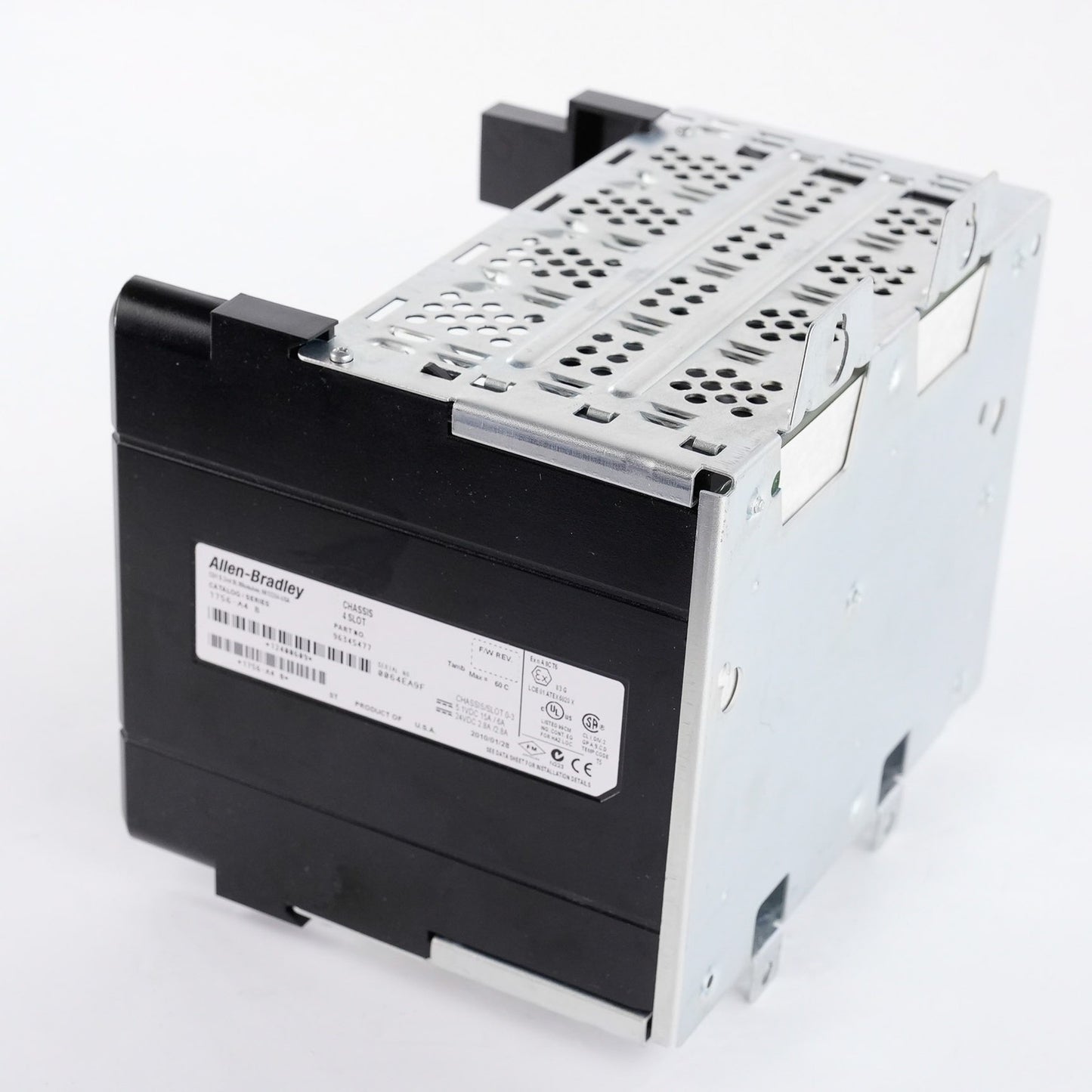 Allen Bradley 1756-A4 ControlLogix 4 Slot Chassis I/O Rack 1756A4 Backplane