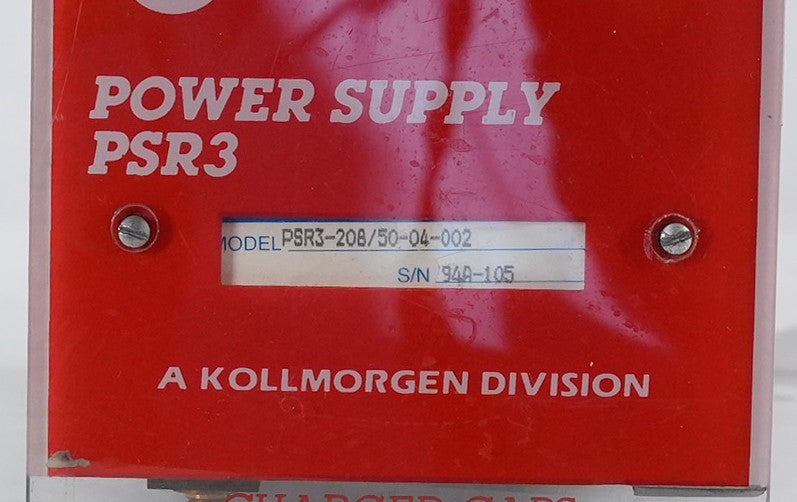 Kollmorgen PSR3-208/50-04-002 Power Supply PSR3-208 PSR3-208/50