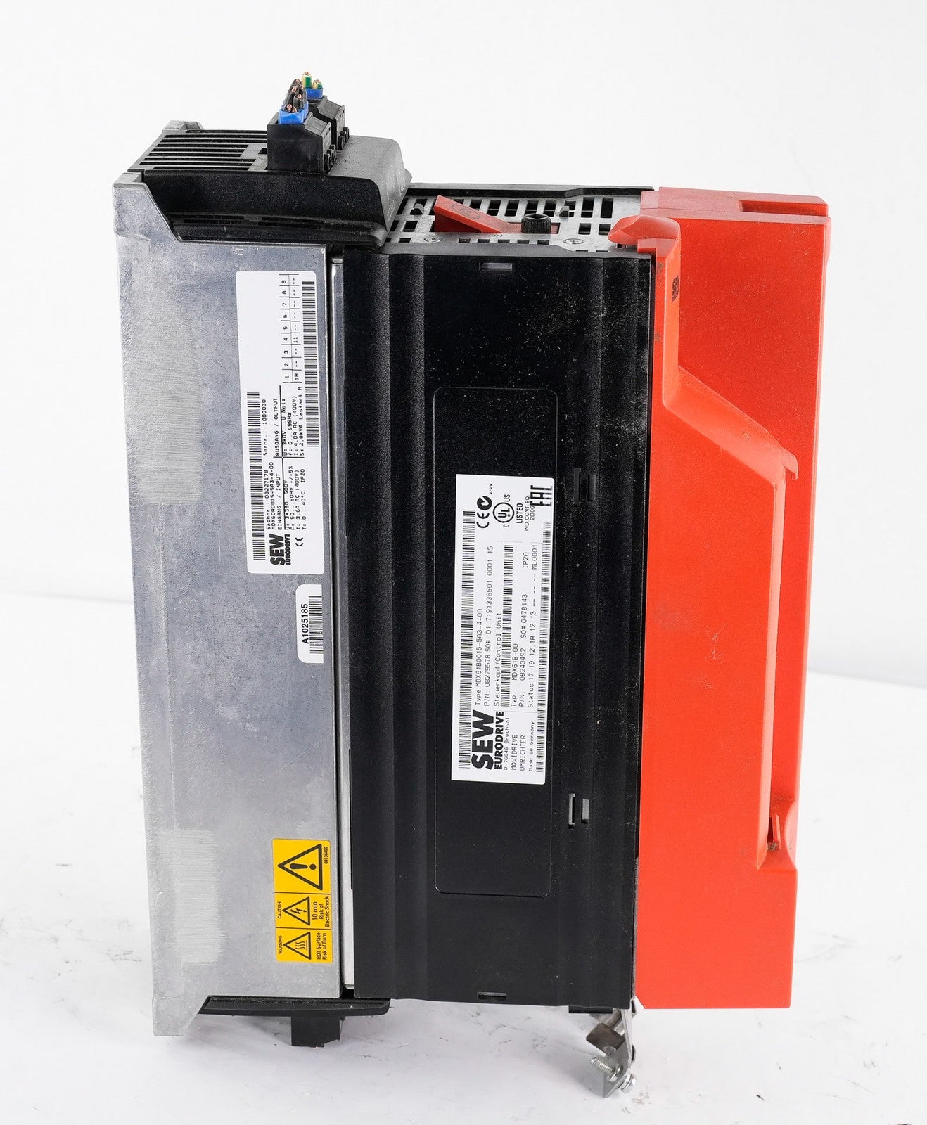SEW Eurodrive MDX61B0015-5A3-4-00 Movidrive AC Drive MDX61B00155A3400