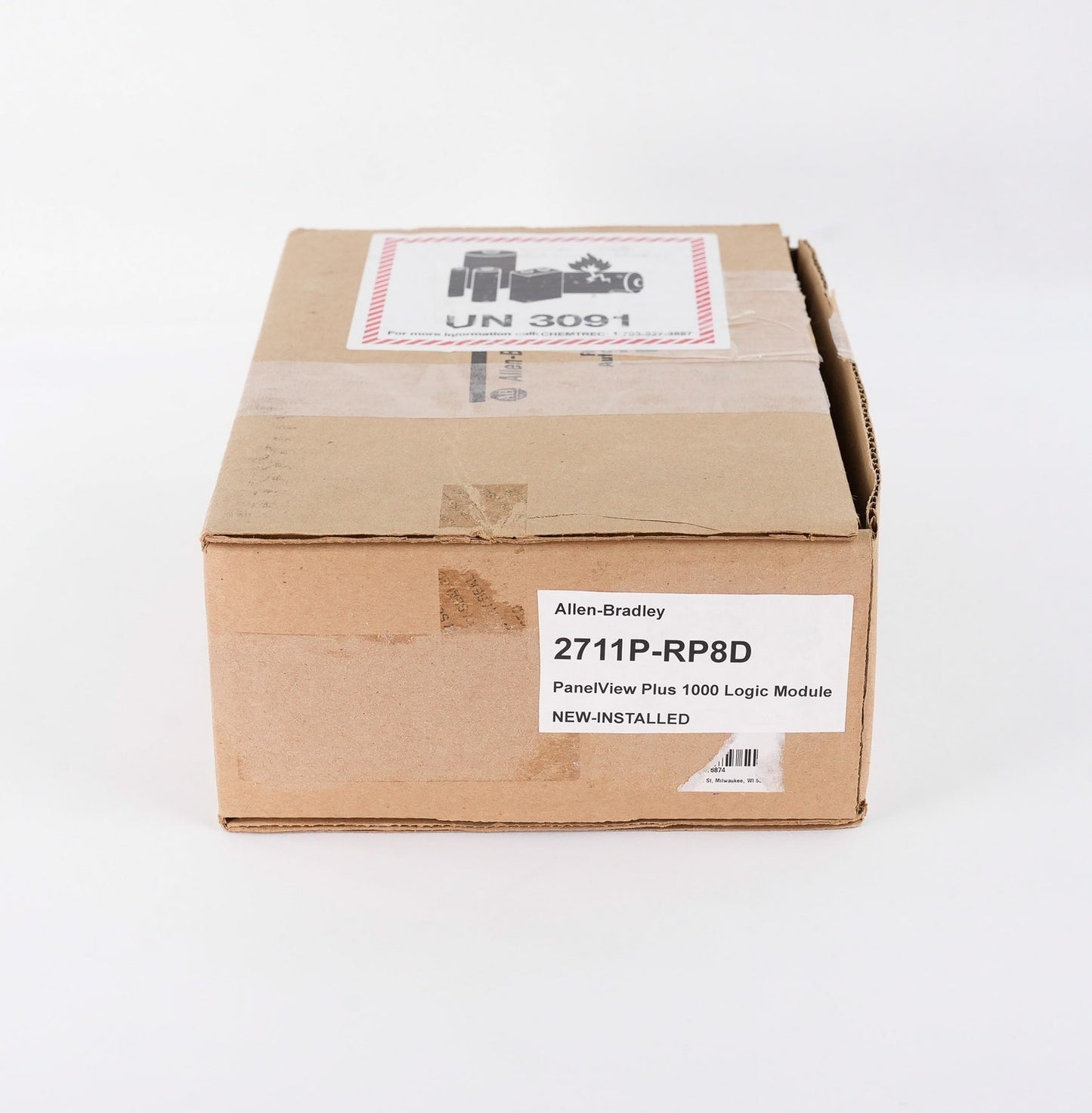 Allen Bradley 2711P-RP8D /B PanelView Plus Logic Module - Without Original Box