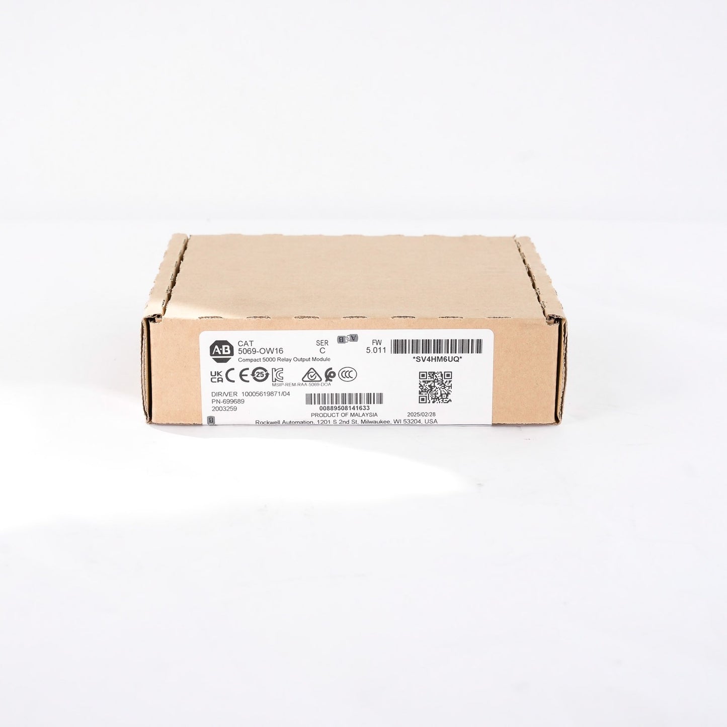 Allen Bradley 5069-OW16 /C Compact 5000 16-Pt Output Module - Sealed Surplus