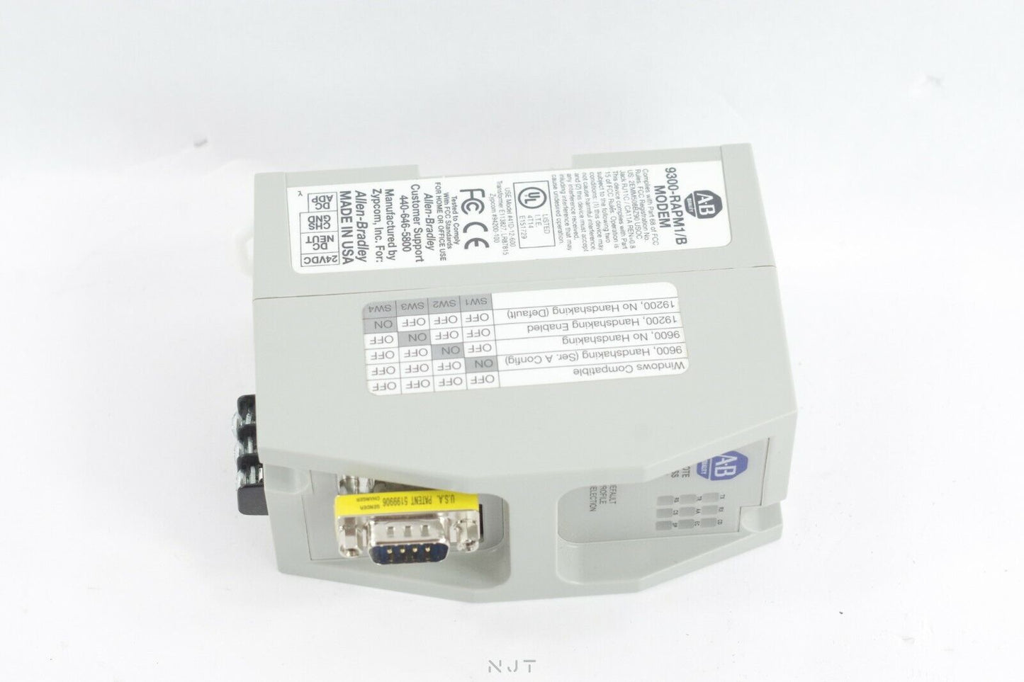 ALLEN-BRADLEY 9300-RAPM1/B PLC REMOTE ACCESS MODEM 9300-RAPM1 Ser B