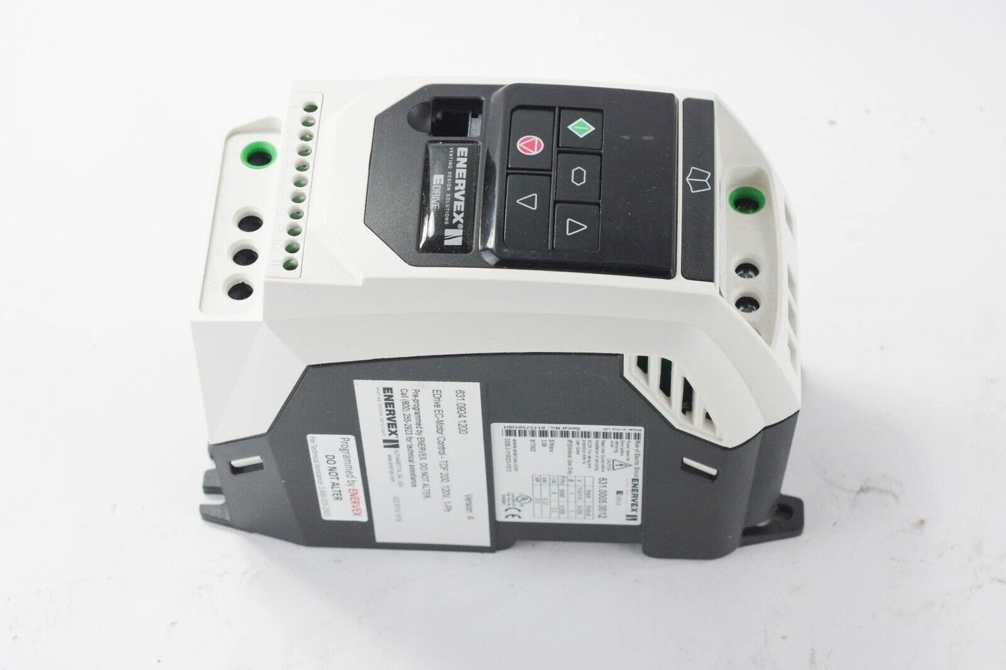 Enervex E Drive 631.0005.0012 / 631.0904.1200 110-115V .37kW .5HP TDF 200