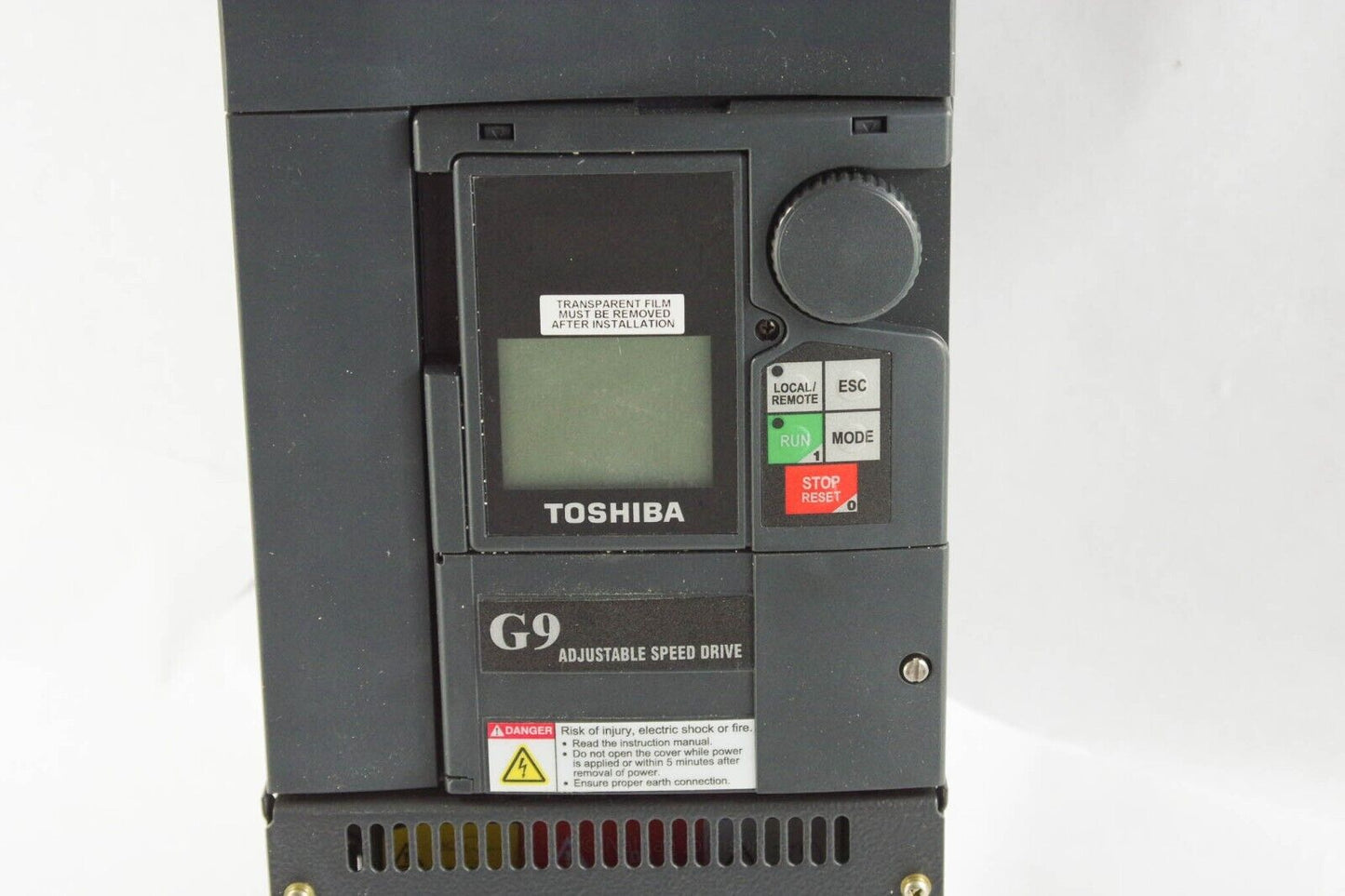 Toshiba VT130G9U4110 Transistor Inverter 10HP Lightly Used