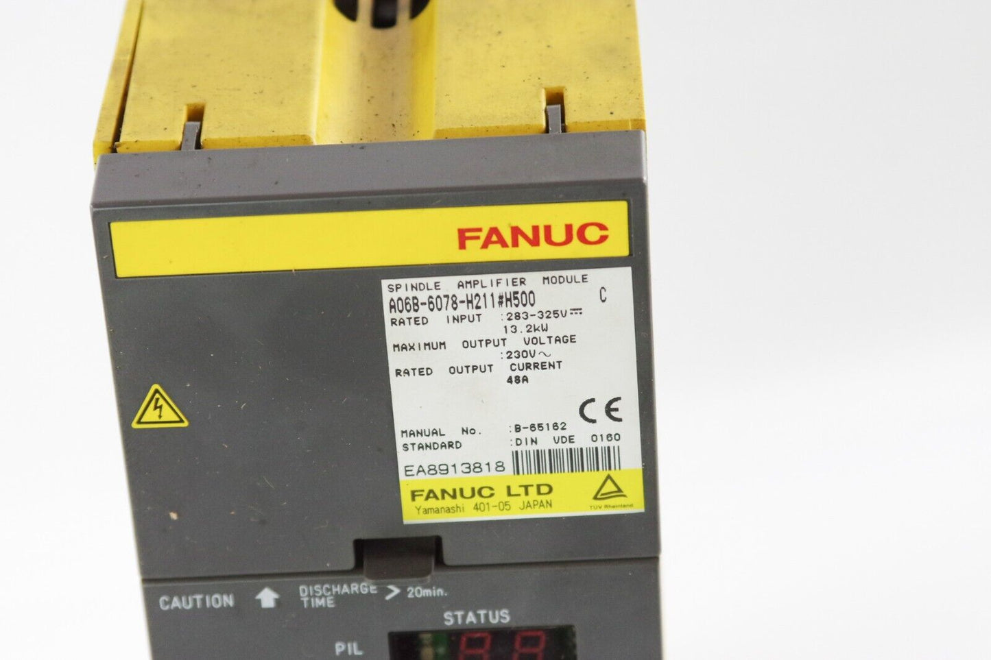 Fanuc A06B-6078-H211#H500 Spindle Drive / A06B-6096-H208 Series C