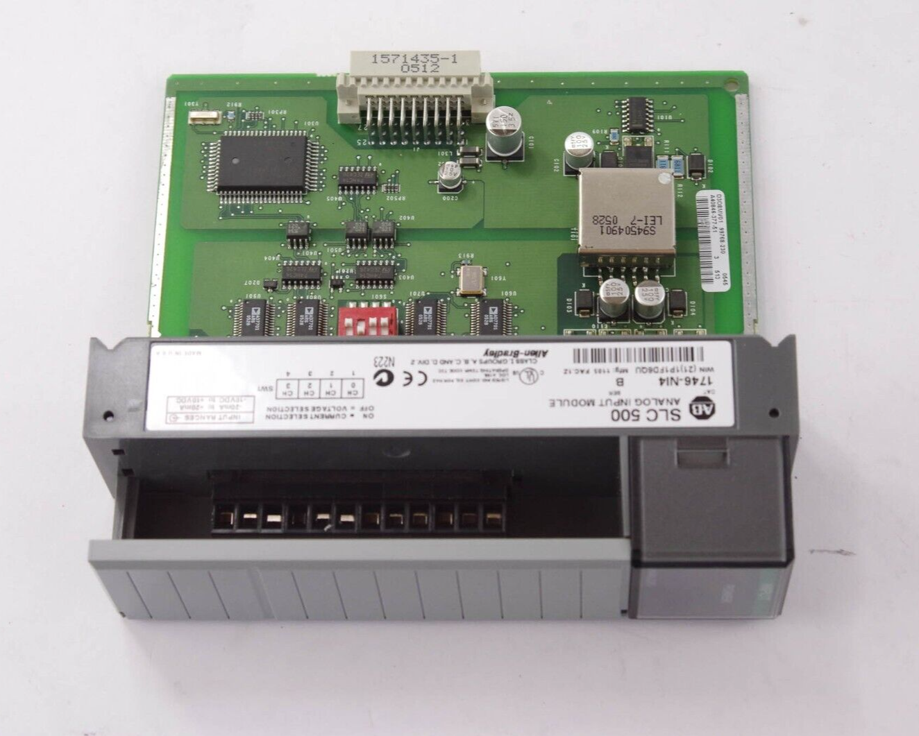 Allen Bradley 1746-NI4 / 1746NI4 Ser B SLC 500 Analog Input Module