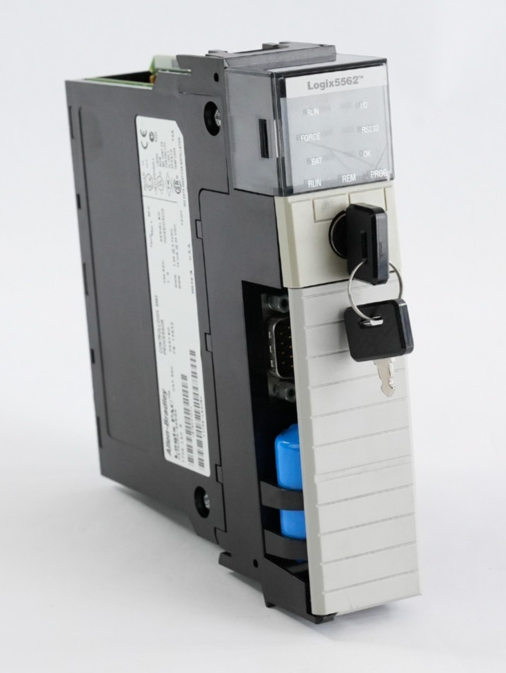 Allen Bradley 1756-L62 /B ControlLogix 5562 Processor F/W REV 1.9 w/ Key & Door