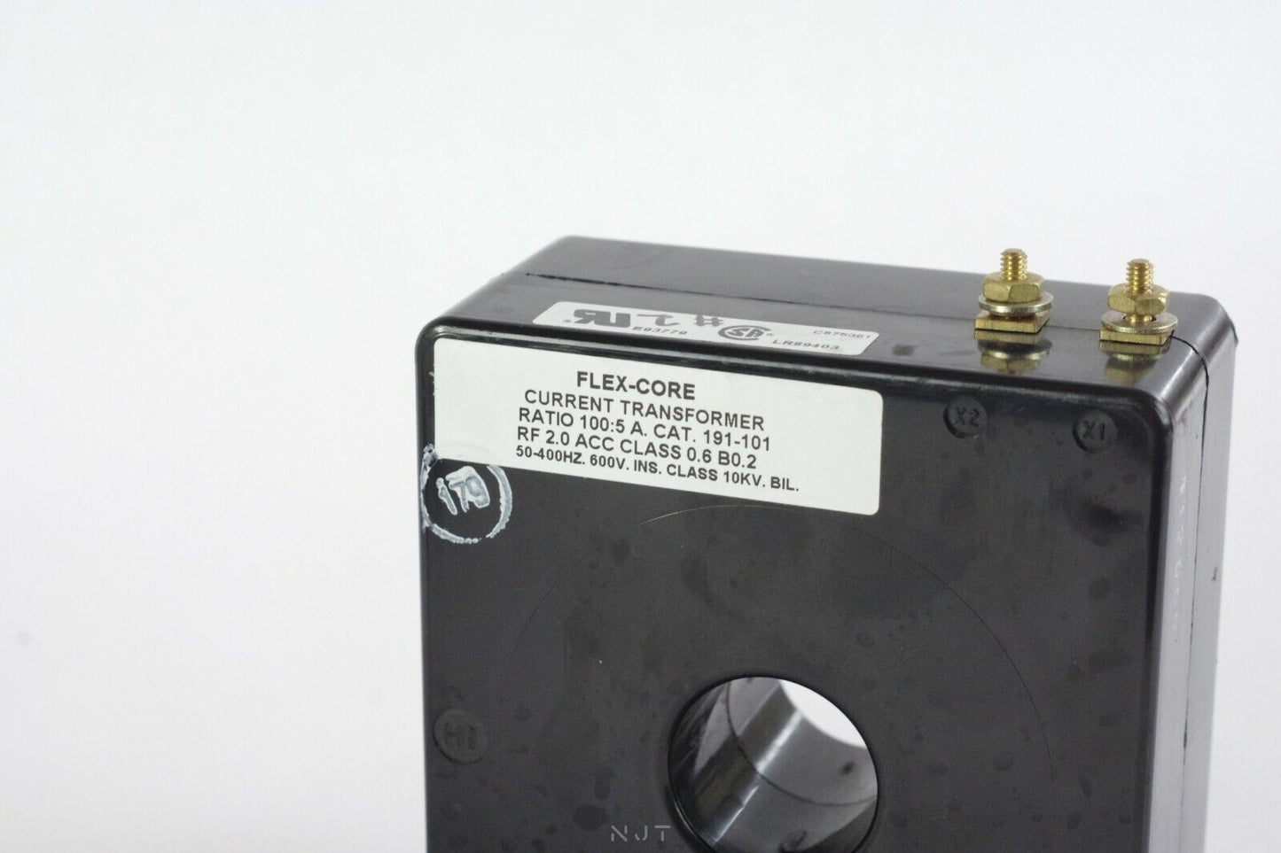 FLEX-CORE 191-101 CURRENT TRANSFORMER 50-400HZ 600V 100:5