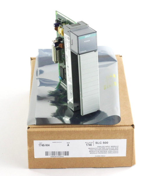 Allen Bradley 1746-NI4 /A SLC500 Analog Input Module - Refurbished & Repacked
