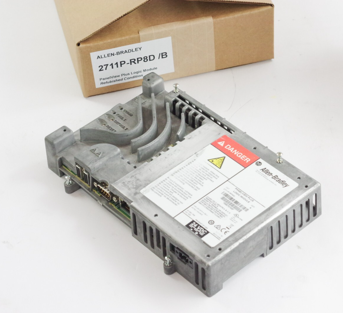 Allen Bradley 2711P-RP8D /B PanelView Plus Logic Module - Refurbished