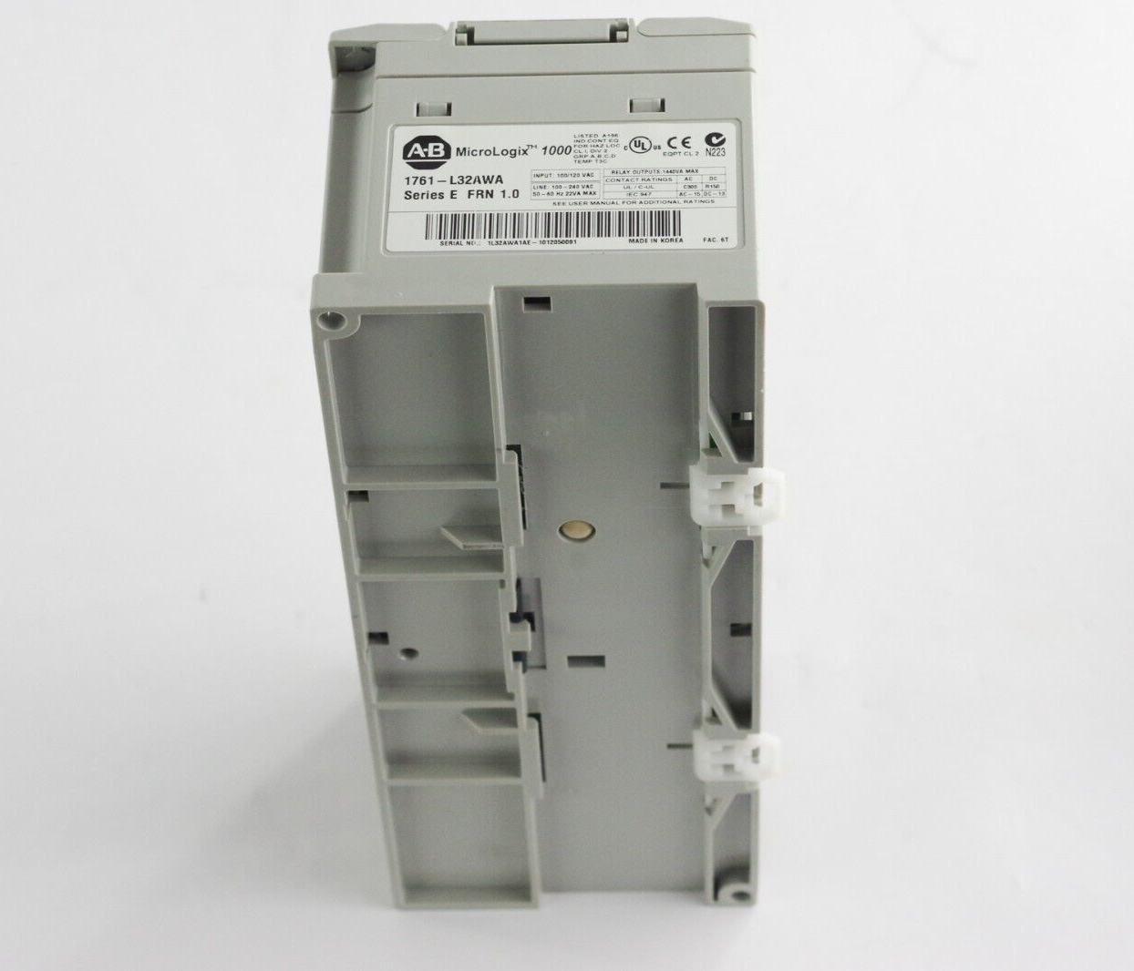 Allen Bradley 1761-L32AWA Micrologix Controller SER. E FRN: 1.0