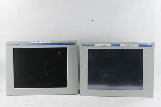 2x Allen Bradley 6181P-15TP  VersaView 1500P Computers - For Parts/Repair