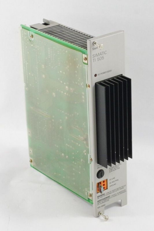 Siemens 505-6660 Power Supply Module 110/220VAC