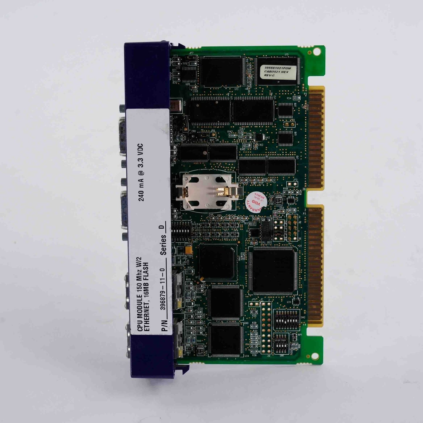 Bristol 396879-11-0 /D CPU Module Ethernet 240mA ControlWave Micro 396879110