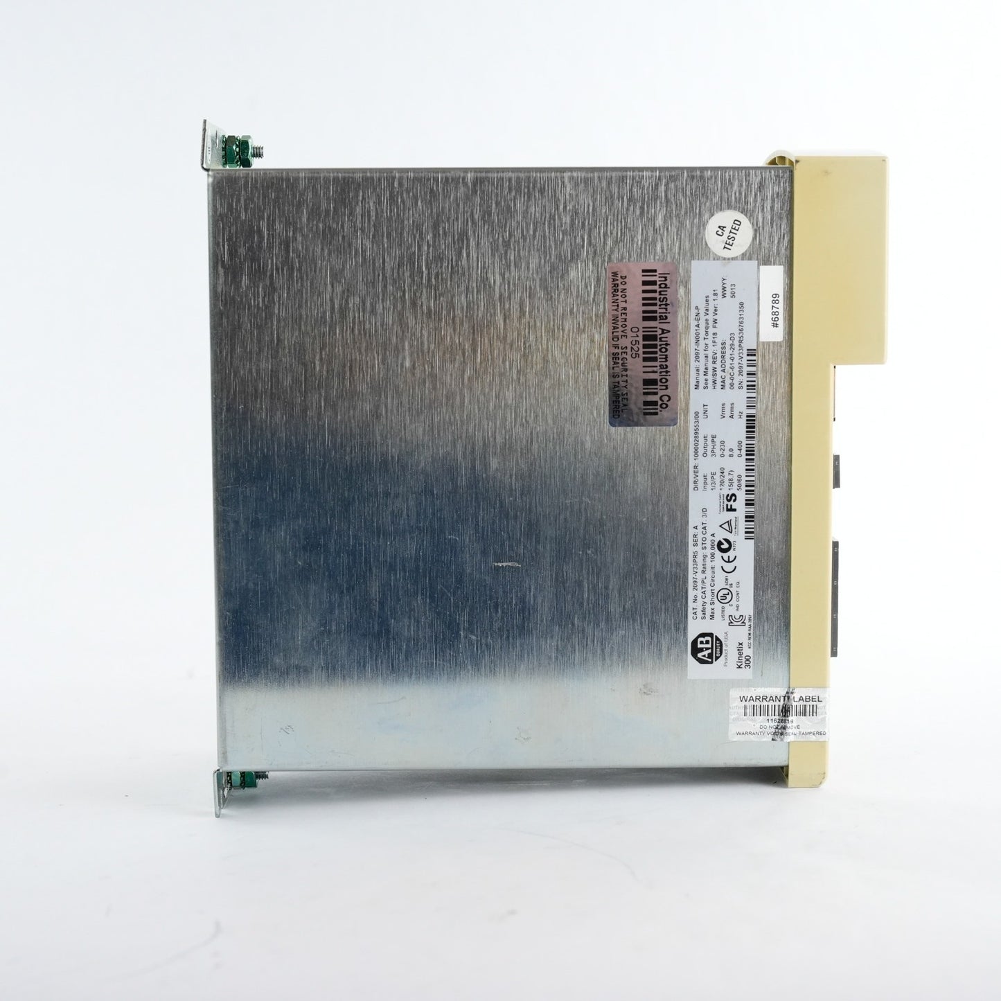 Allen Bradley 2097-V33PR5 /A 3-Phase Kinetix 300 Servo Drive 2097V33PR5