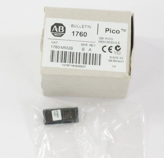 Allen Bradley 1760-MM2B Ser B Rev A 32k Pico Memory Module - Open Box