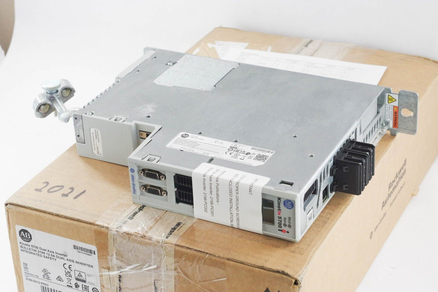 2021 Allen Bradley 2198-D012-ERS3 /B Kinetix 5700 Servo Drive - Open Box