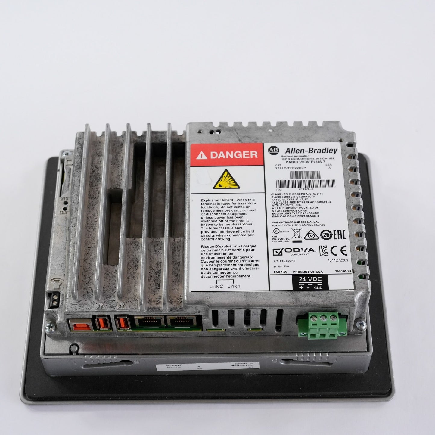 Allen Bradley 2711P-T7C22D9P /A PanelView Plus 7 Graphic Terminal - Refurbished