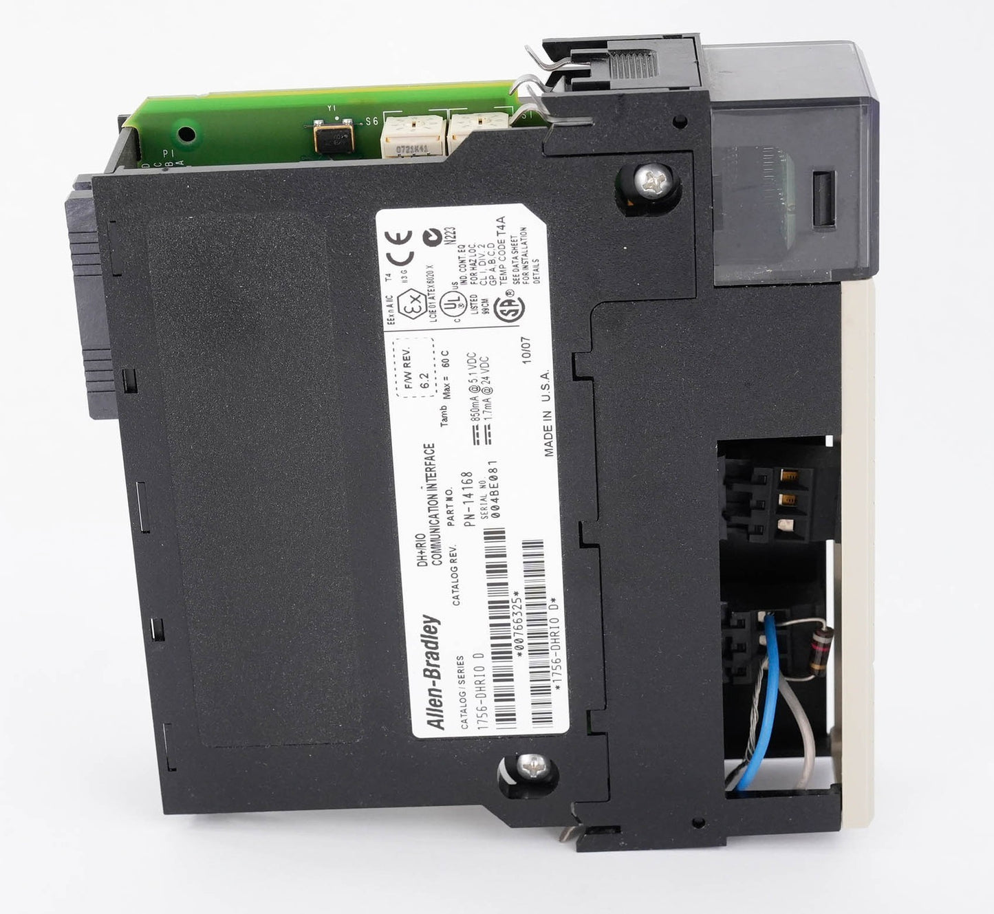 Allen Bradley 1756-DHRIO /D ControlLogix Communication Interface I/O 1756DHRIO