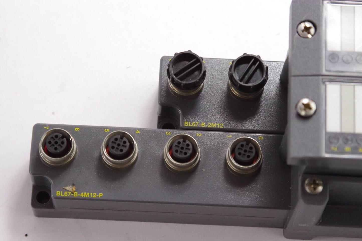 TURCK BL67-B-2M12 and BL67-B-4M12-P MODULE BL67 SYSTEM BASE