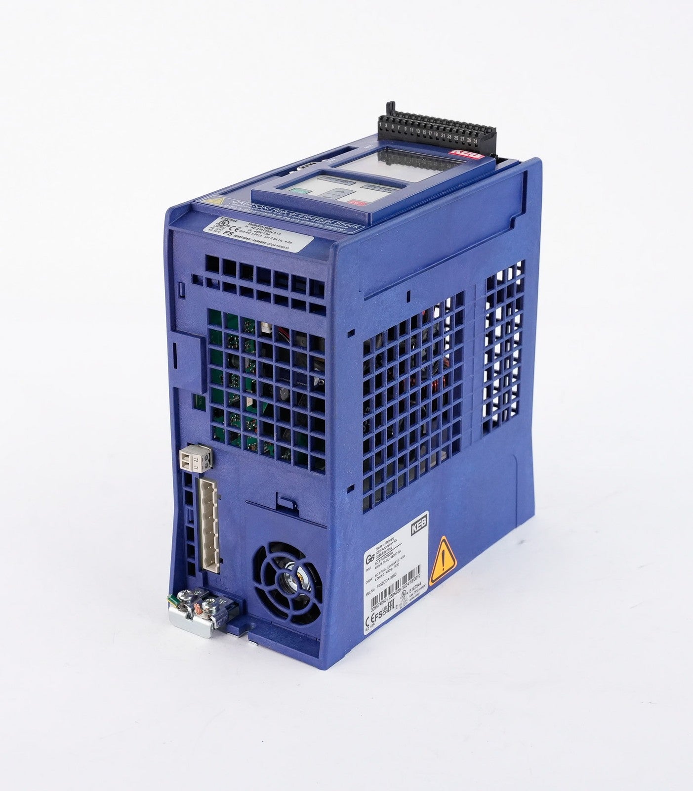 KEB E167544 Servo Drive 10G6CDA-39B0 3-Phase 50/60Hz 400V 8.1A