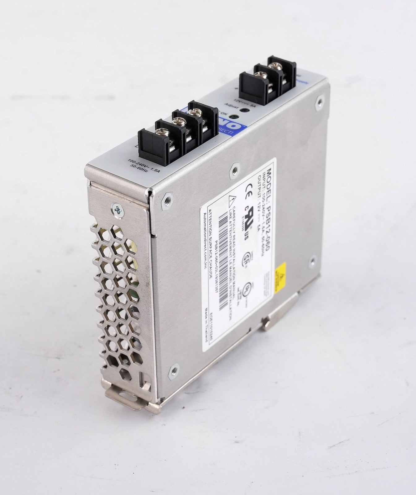 Rhino PSB12-060 Power Supply 100-240V 1.5A / 12V 5A PSB12060