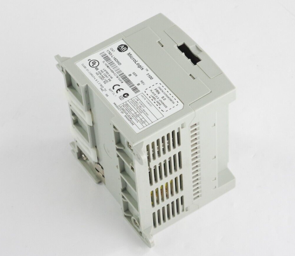 Allen Bradley 1763-L16BWA Series B FW 12 MicroLogix 1100 16-Pt Controller