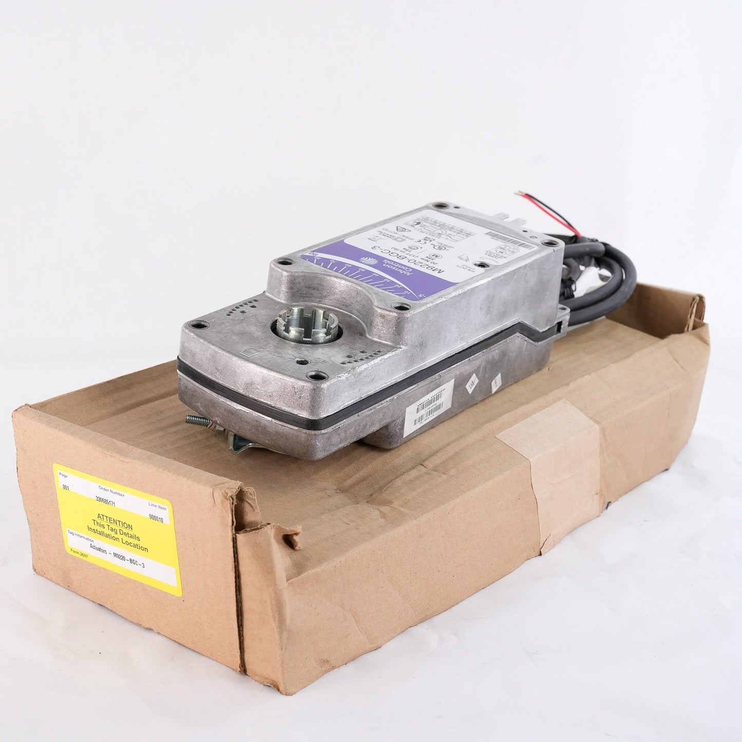 Johnson Controls M9220-BGC-3 Electric Damper Actuator M9220BGC3 - Open Box