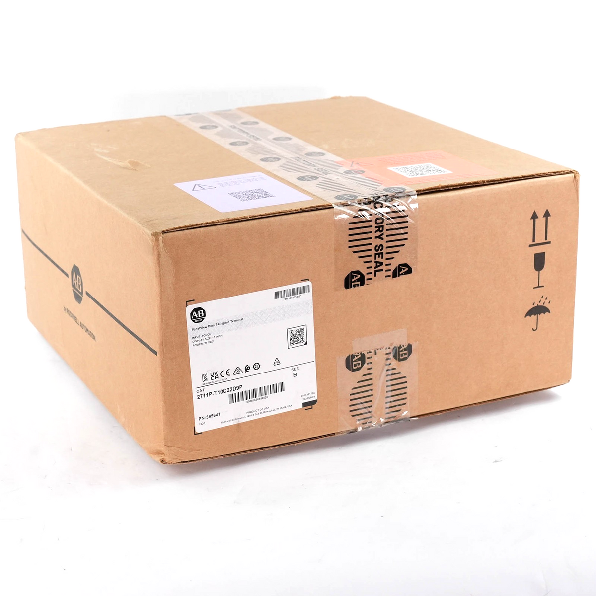 Allen Bradley 2711P-T10C22D9P /B PanelView Plus 7 10in Touch HMI 24V 2026 Sealed