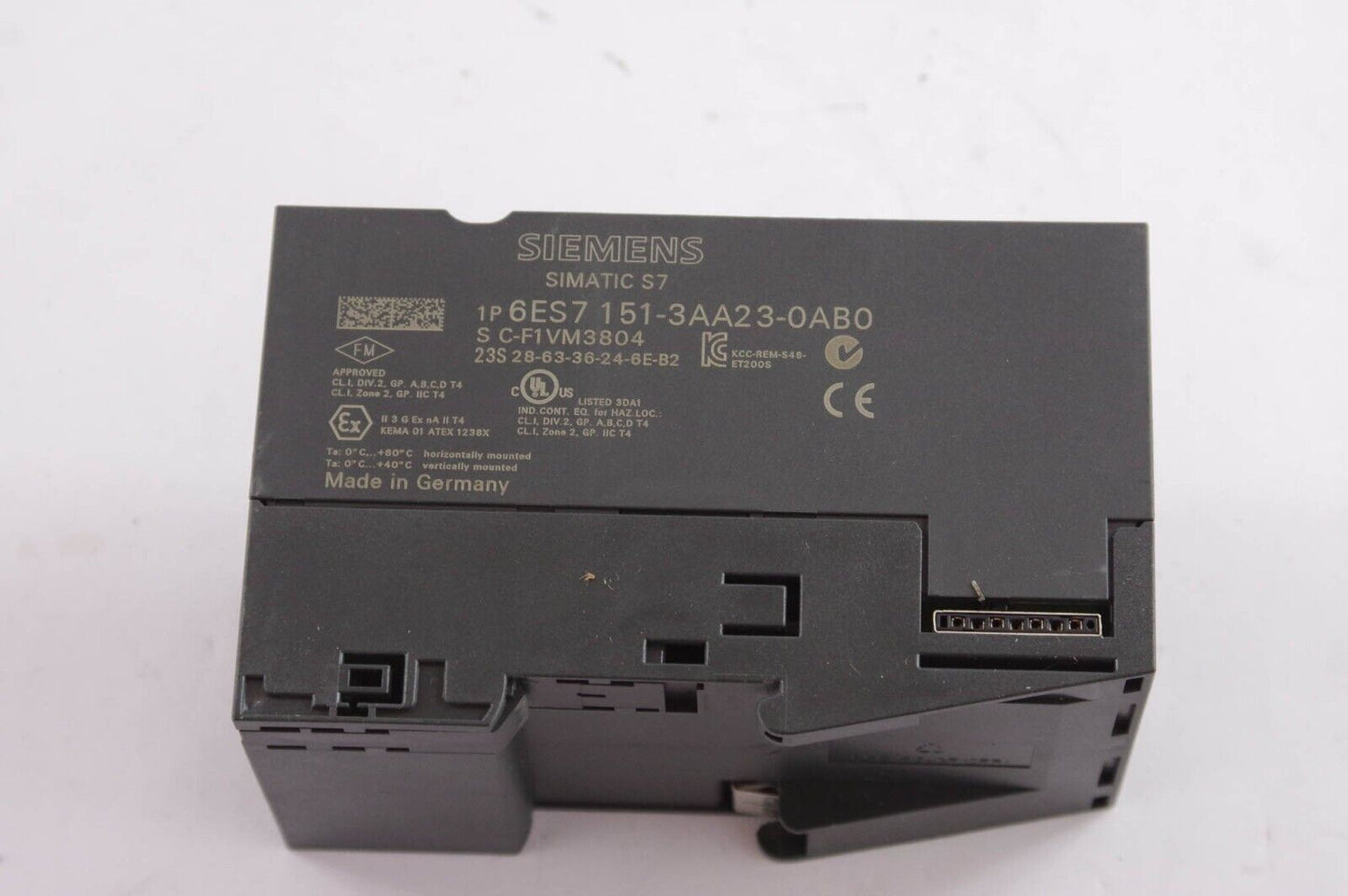 Siemens 6ES7 151-3AA23-0AB0 / 6ES71513AA230AB0 SIMATIC S7 C-F1VM3840