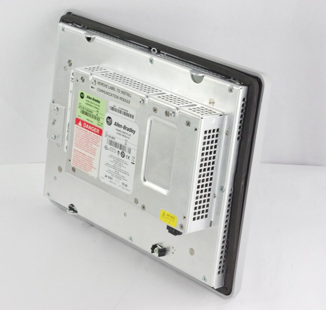 Allen Bradley 2711P-T10C4D1 Ser A Panelview Plus 1000 / 2711P-RP1 SER G Logic M